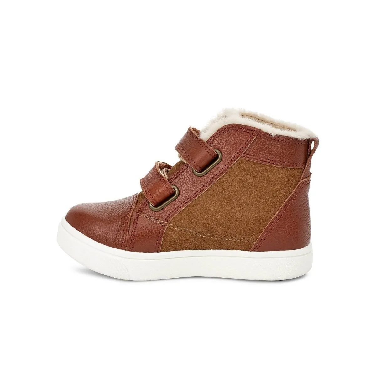UGG Kleinkind Rennon II Kastanienbraun Klettverschluss