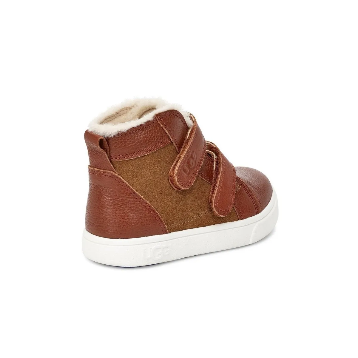 UGG Kleinkind Rennon II Kastanienbraun Klettverschluss