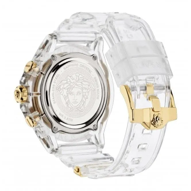 Unisex-Ikone Aktive Champagner-Armbanduhr VEZ700121