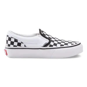 Vans Kids Schachbrett-Slip-On Schwarz/Weiß