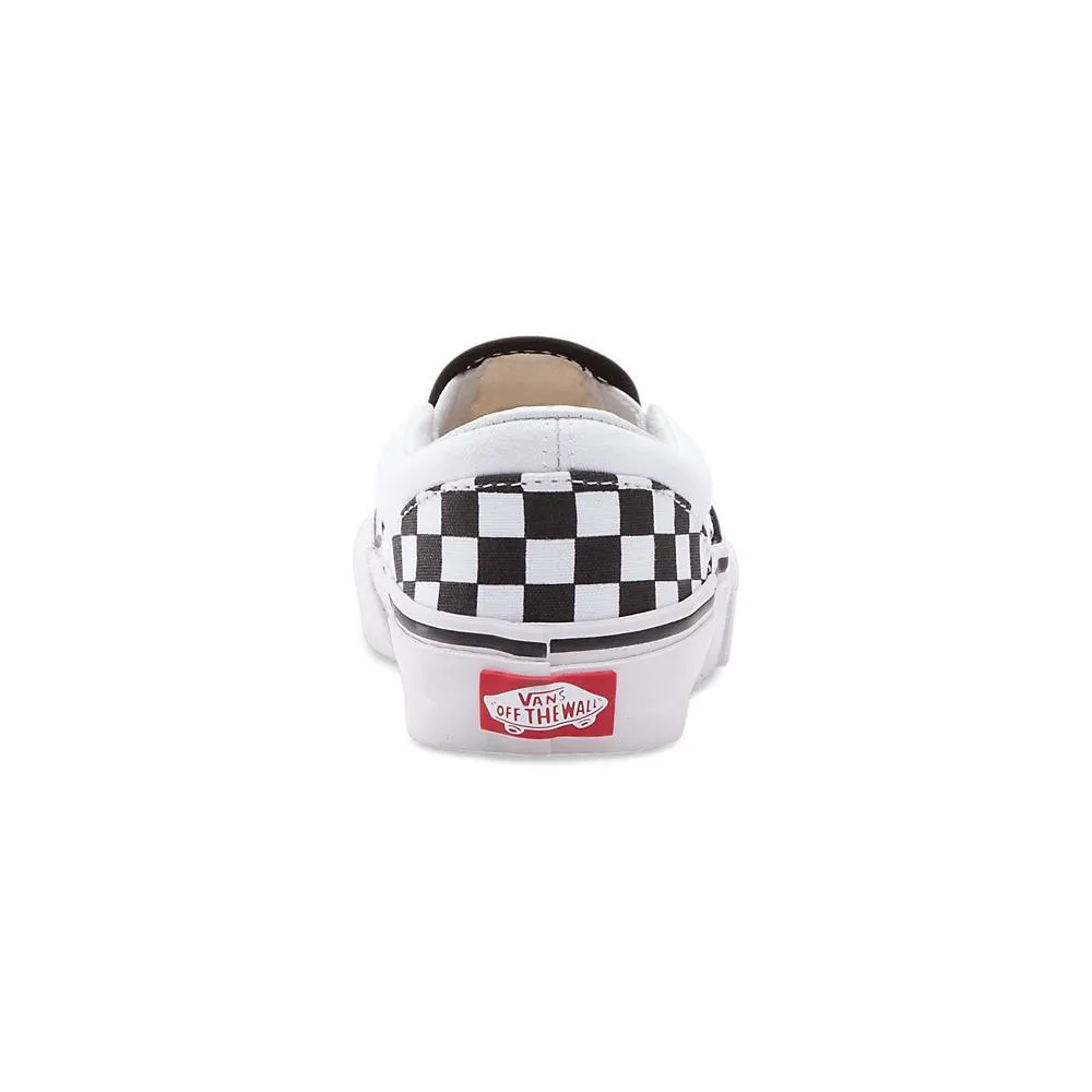 Vans Kids Schachbrett-Slip-On Schwarz/Weiß