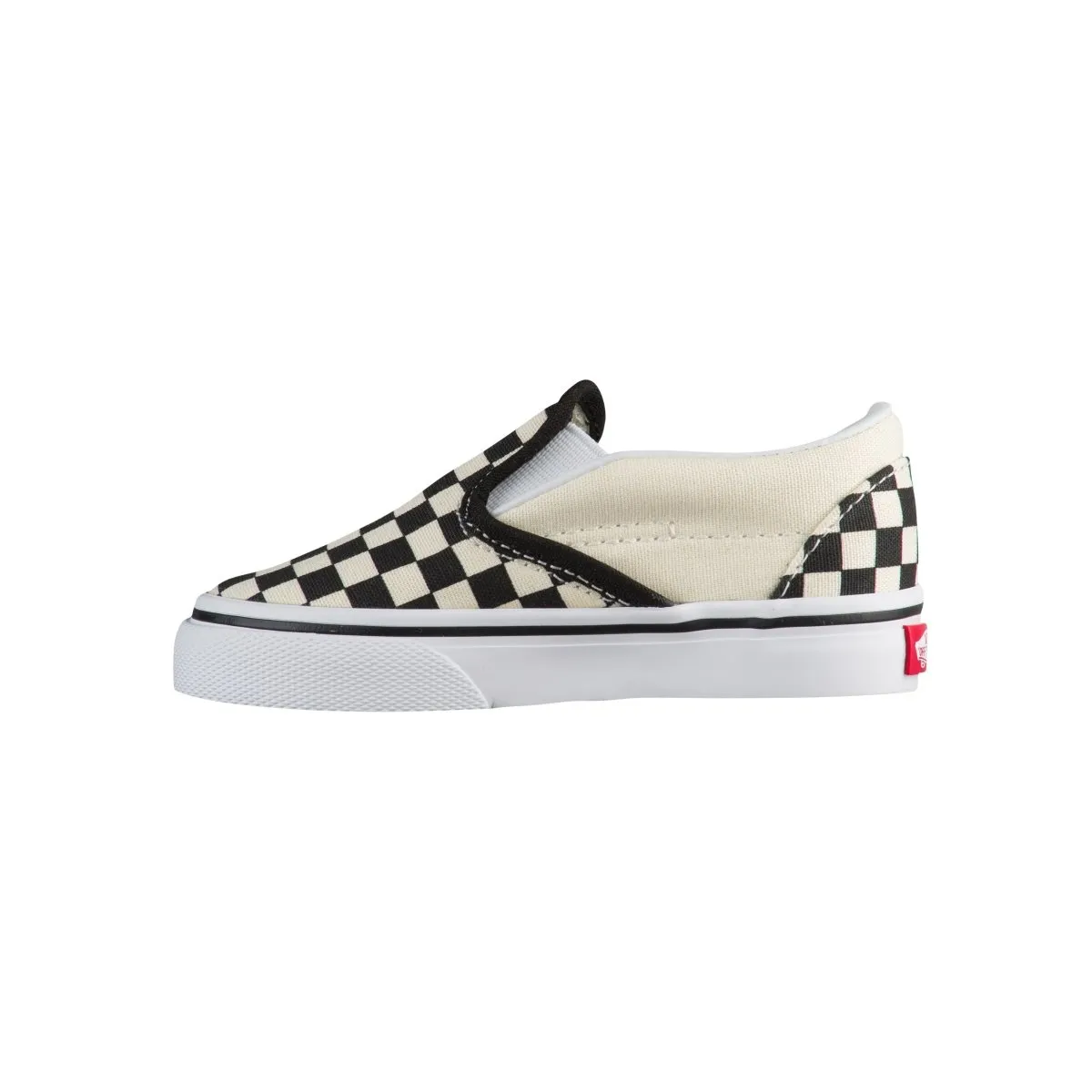 Vans Kleinkinder Schachbrettmuster Slip-On Schwarz/Weiß
