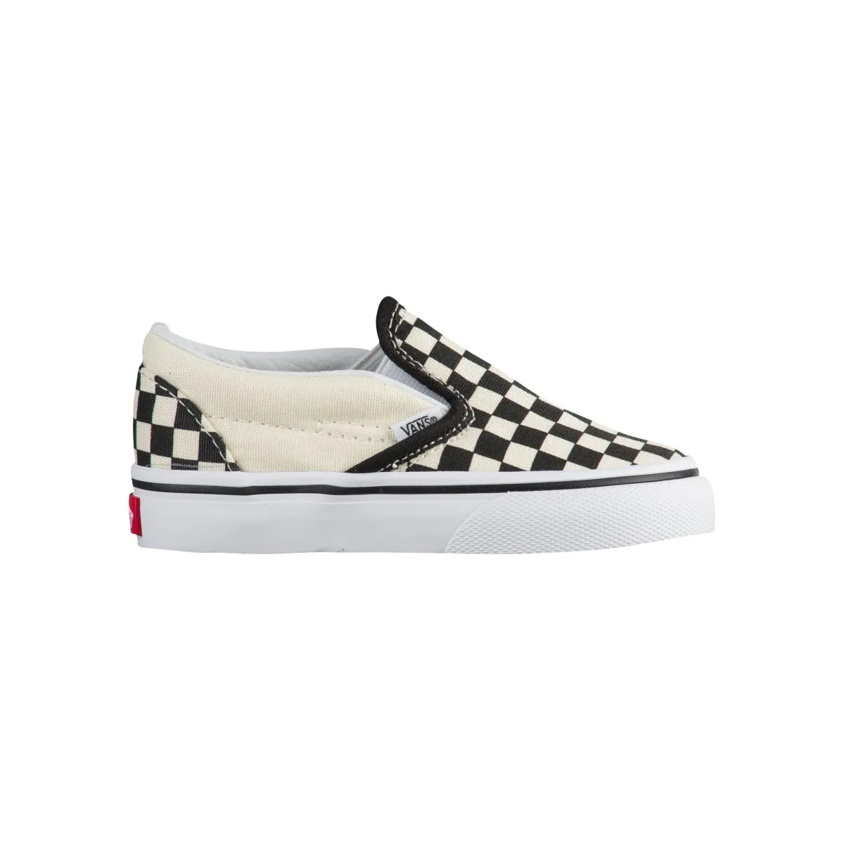 Vans Kleinkinder Schachbrettmuster Slip-On Schwarz/Weiß
