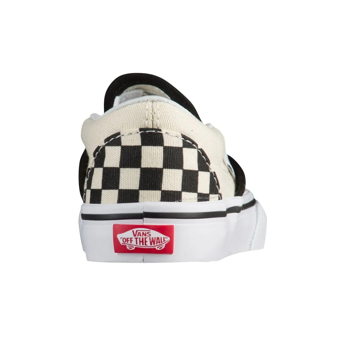 Vans Kleinkinder Schachbrettmuster Slip-On Schwarz/Weiß