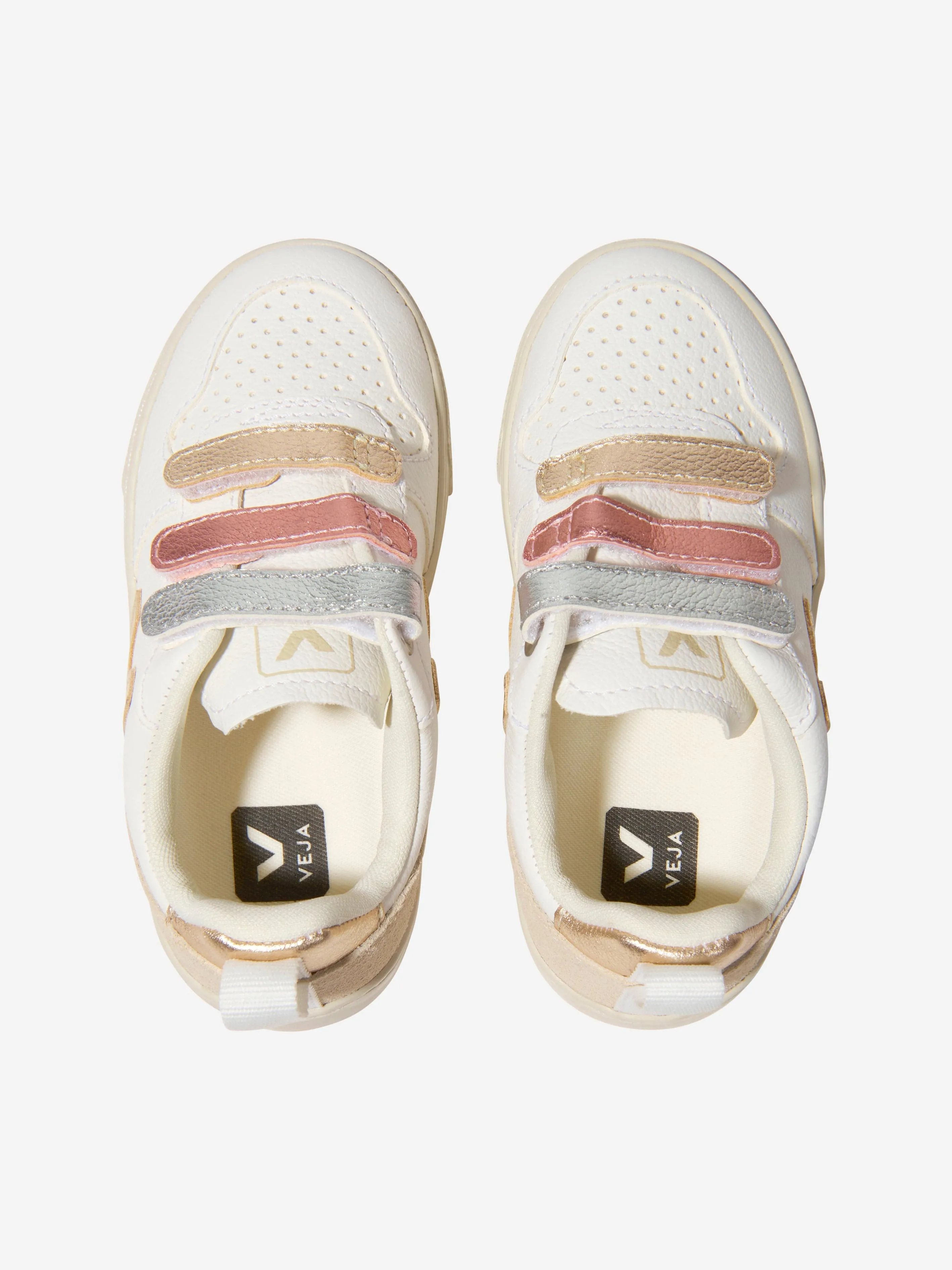 Veja Girls ChromeFree Leder V-10 Turnschuhe in Mehrfarbig