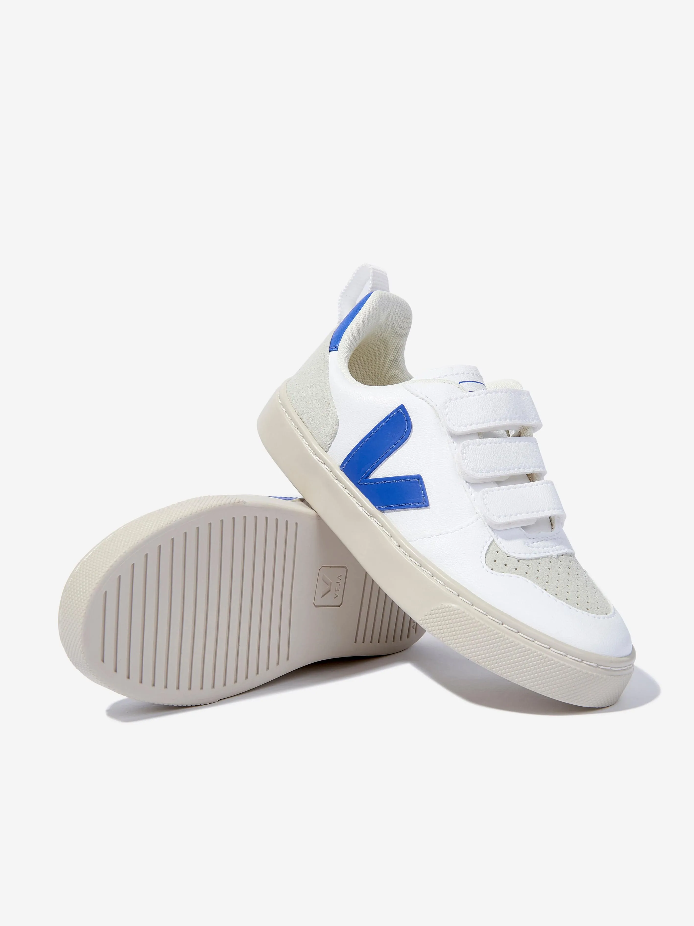 Veja Kids Canvas V-10 Turnschuhe in Weiß