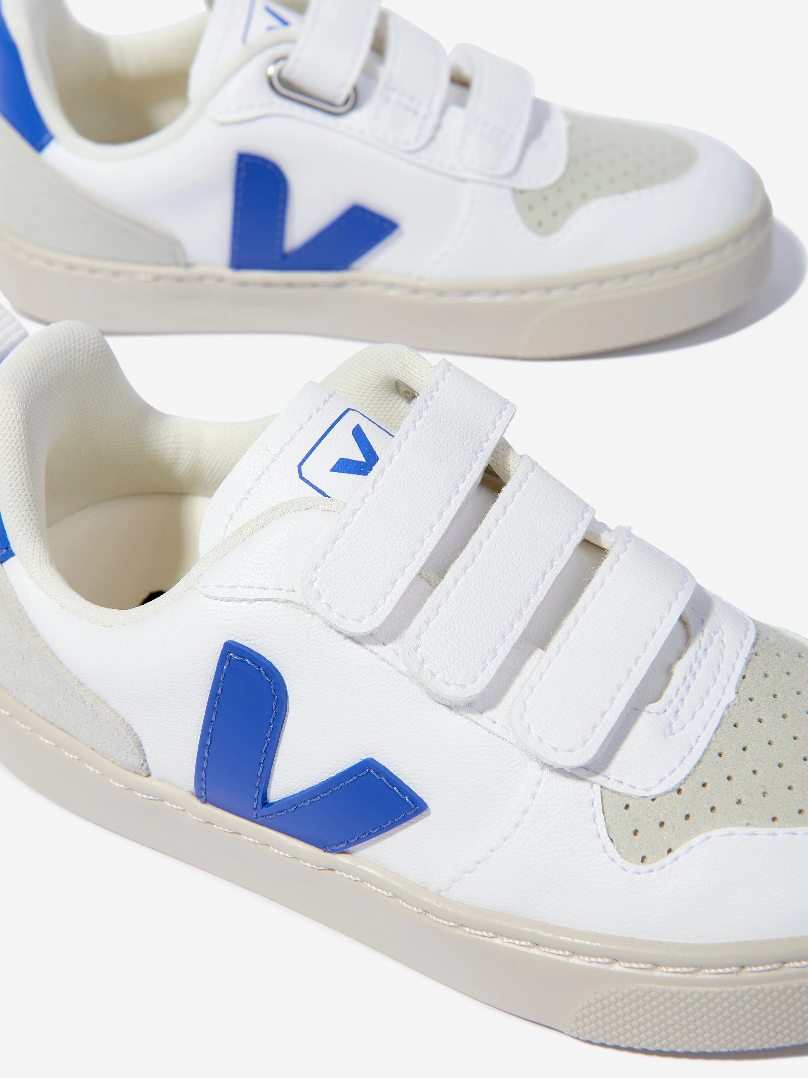 Veja Kids Canvas V-10 Turnschuhe in Weiß