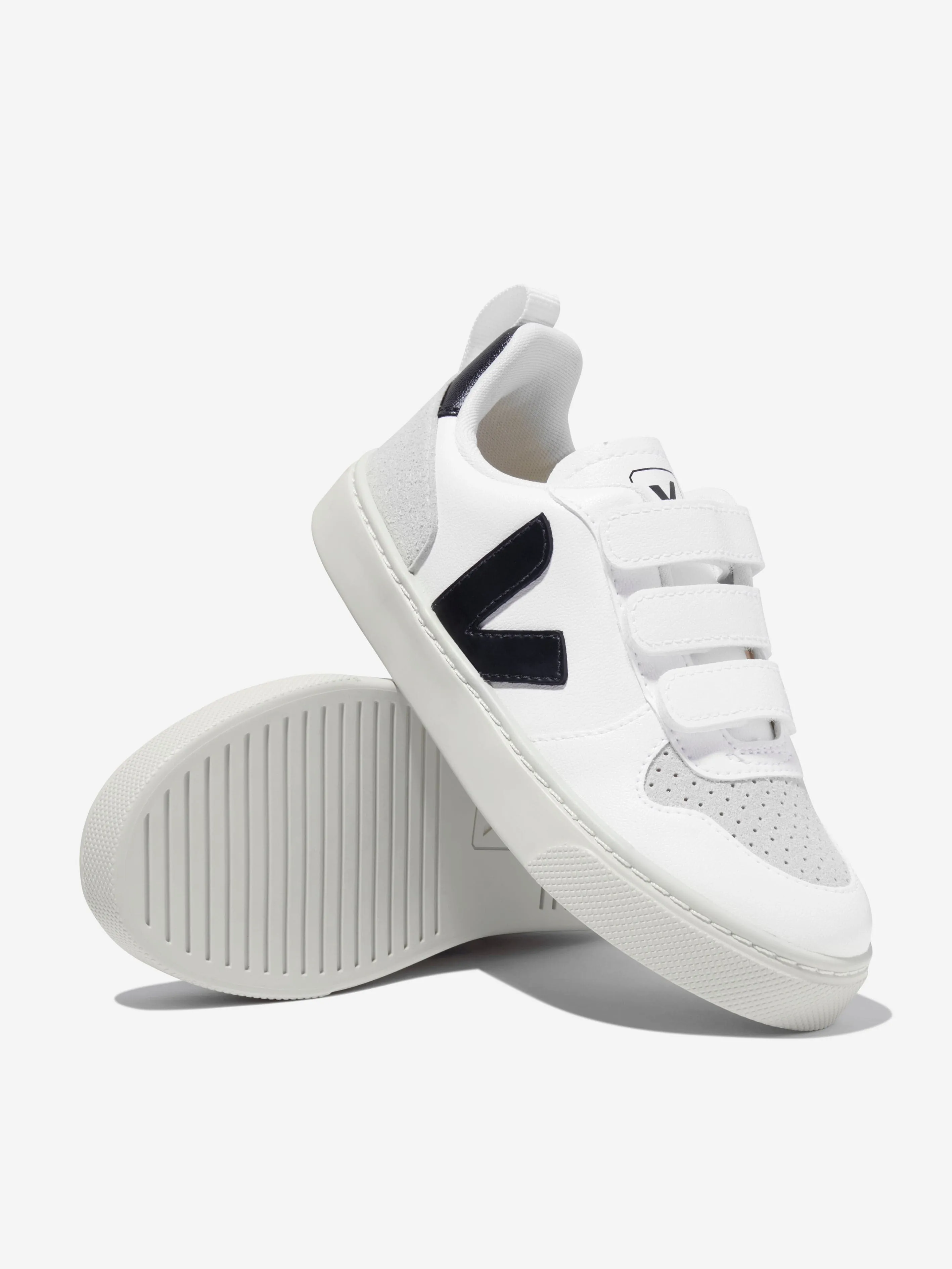 Veja Kids Canvas V-10 Turnschuhe in Weiß