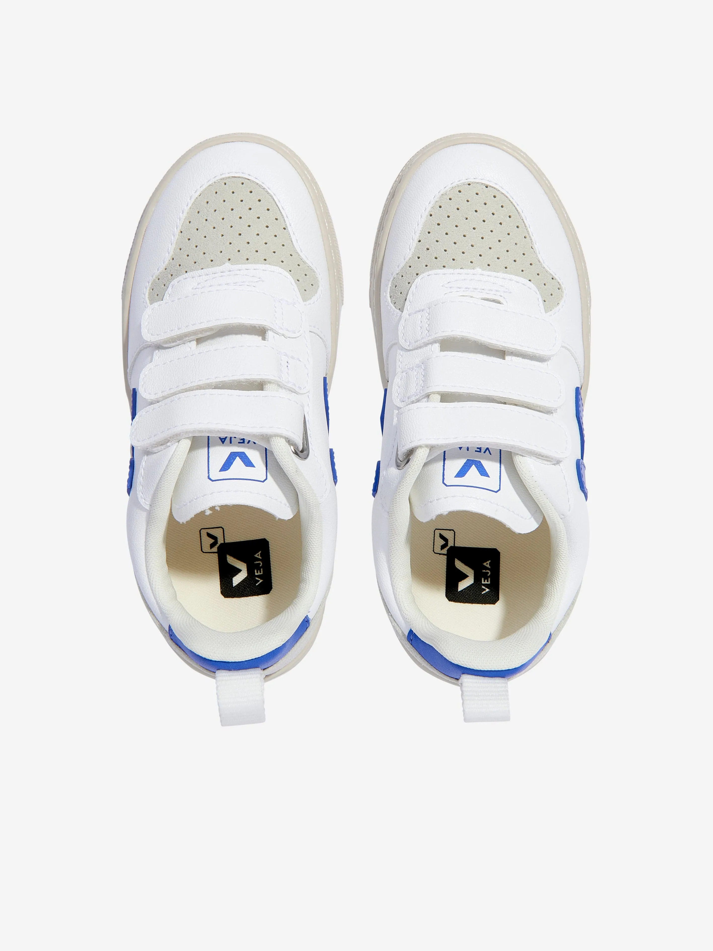 Veja Kids Canvas V-10 Turnschuhe in Weiß