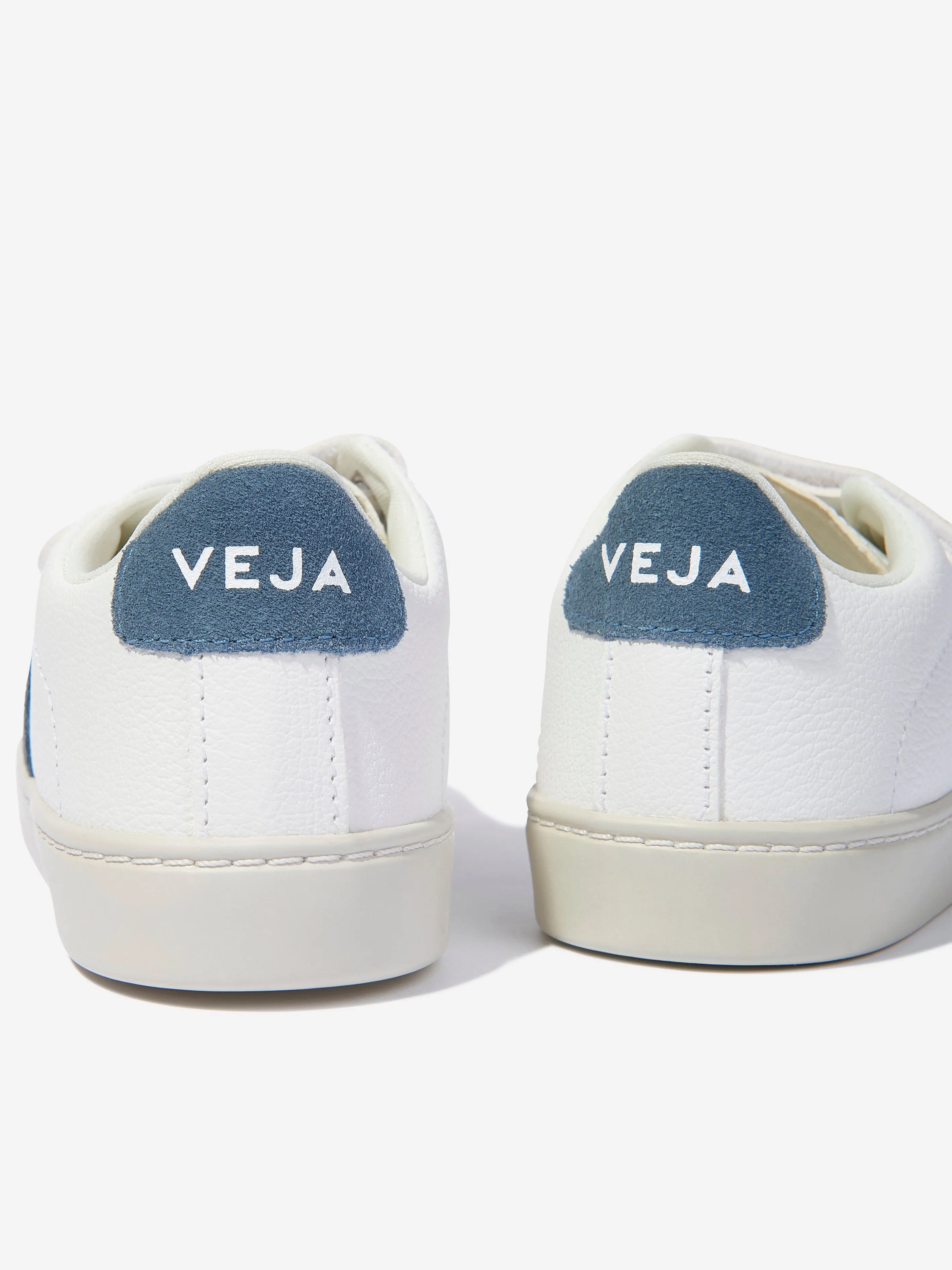 Veja Kids ChromeFree Leder Esplar Turnschuhe in Weiß