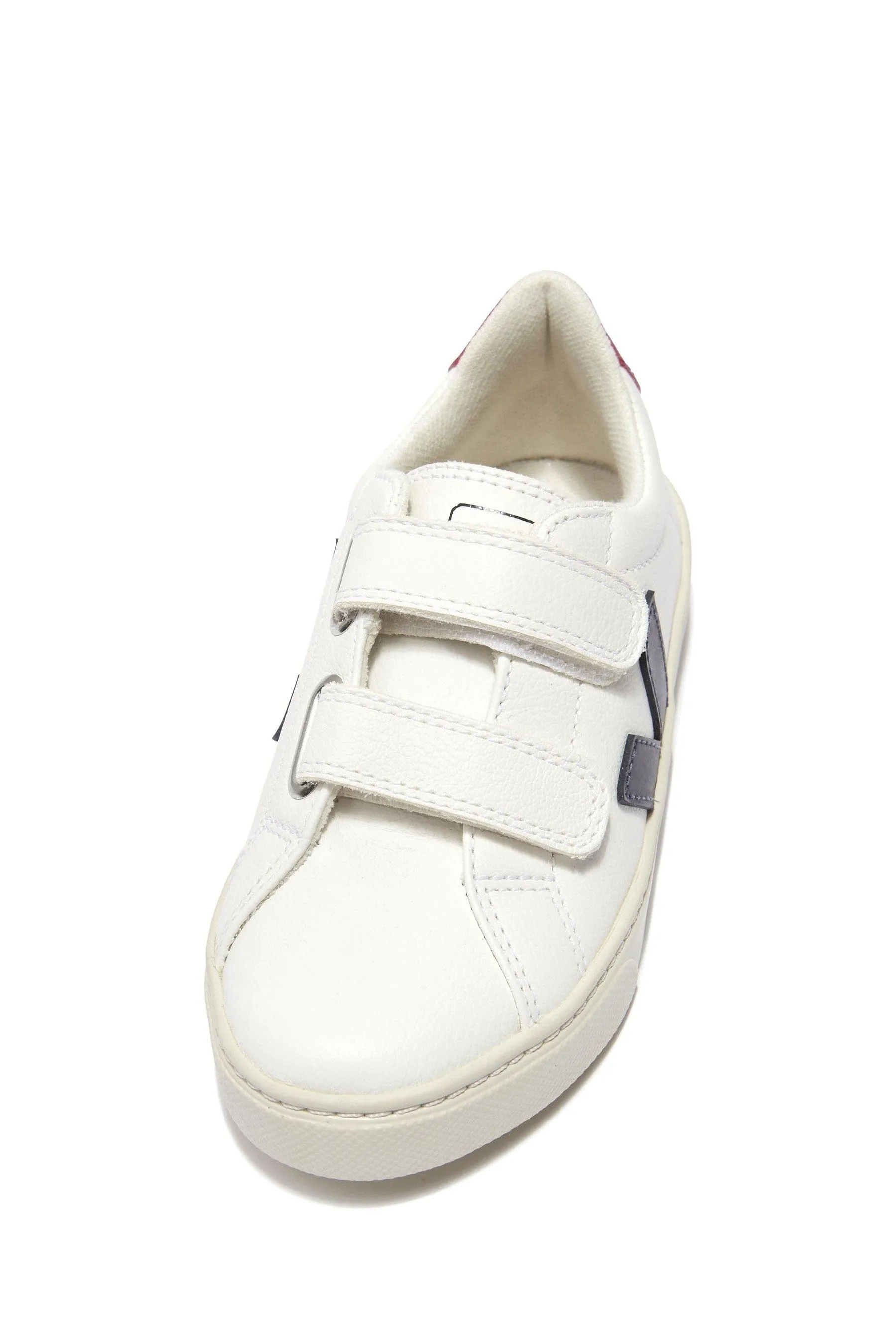 Veja Kids ChromeFree Leder Esplar Turnschuhe in Weiß