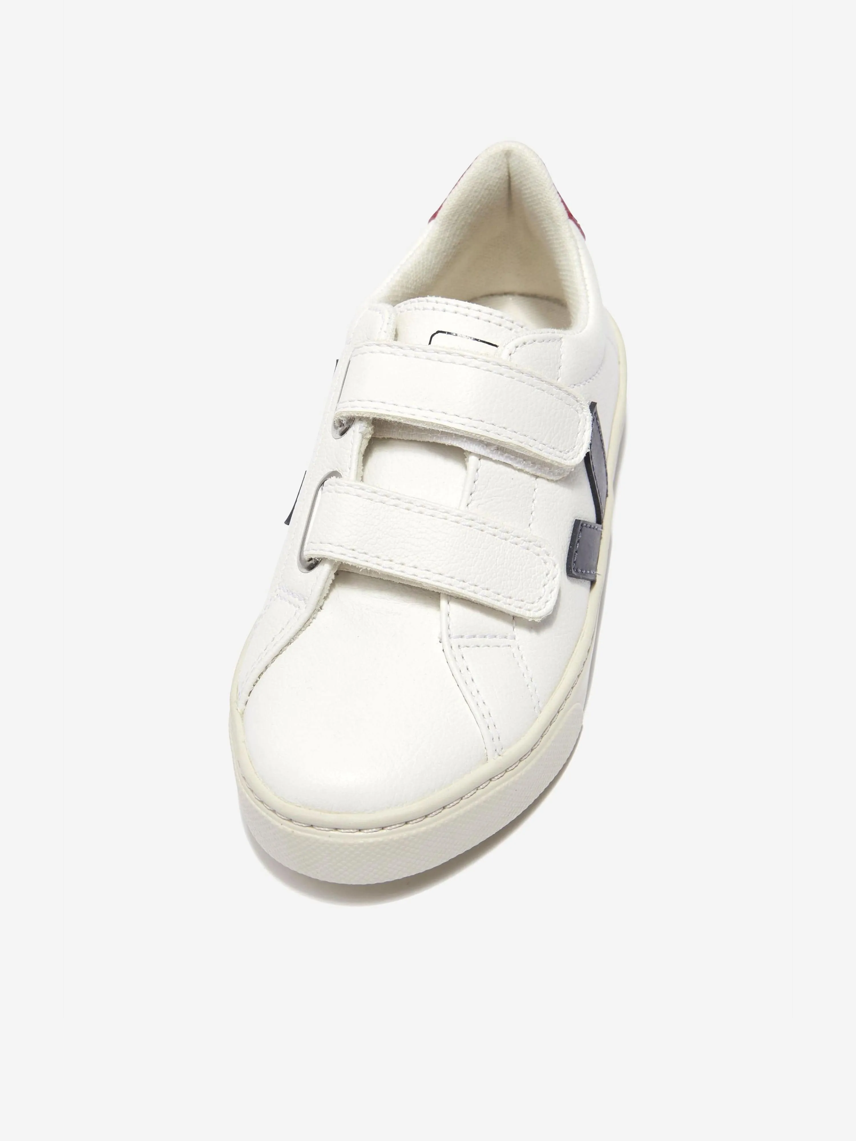 Veja Kids ChromeFree Leder Esplar Turnschuhe in Weiß