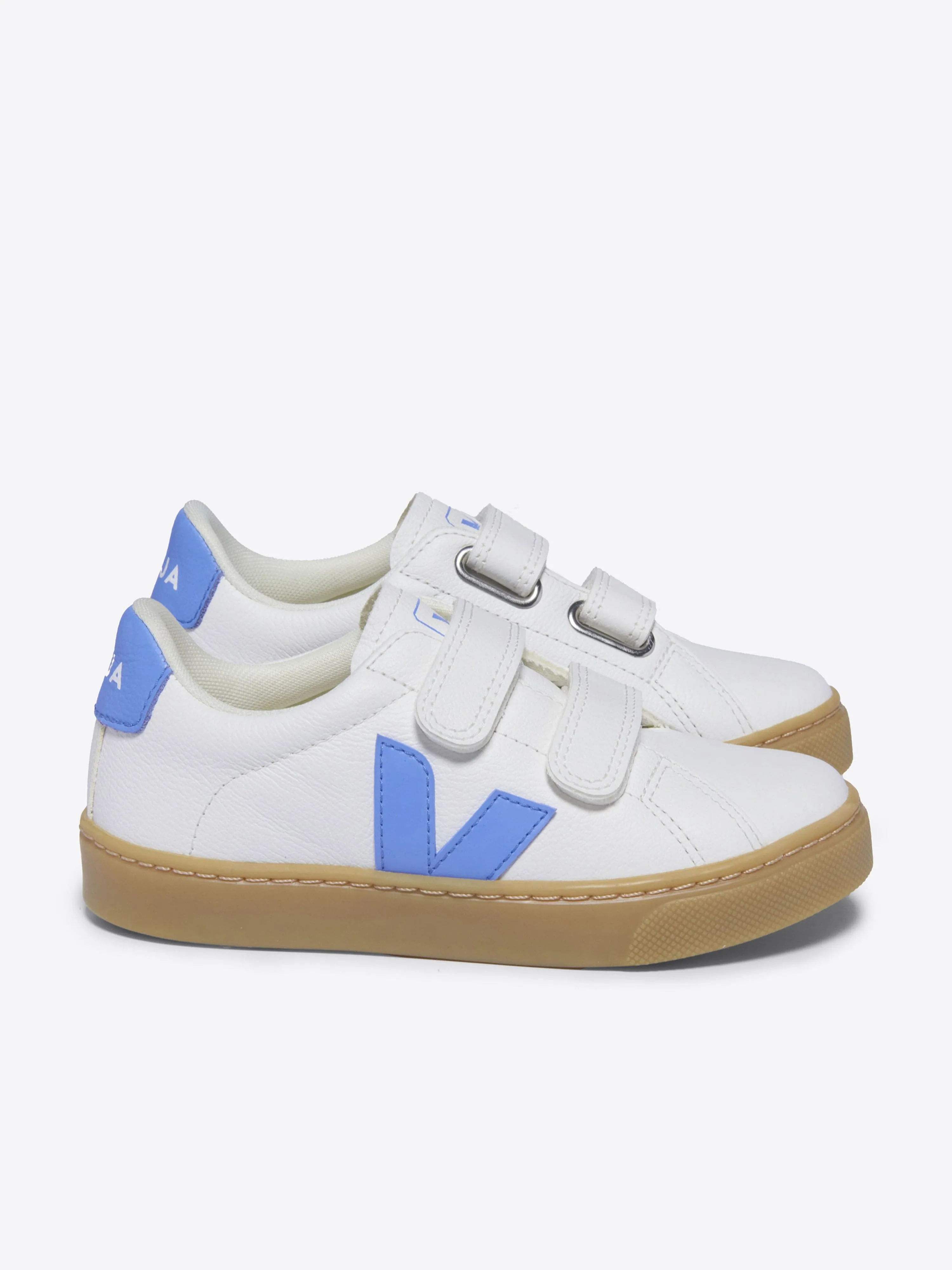 Veja Kids Esplar ChromeFree Leder-Sneaker in Weiß