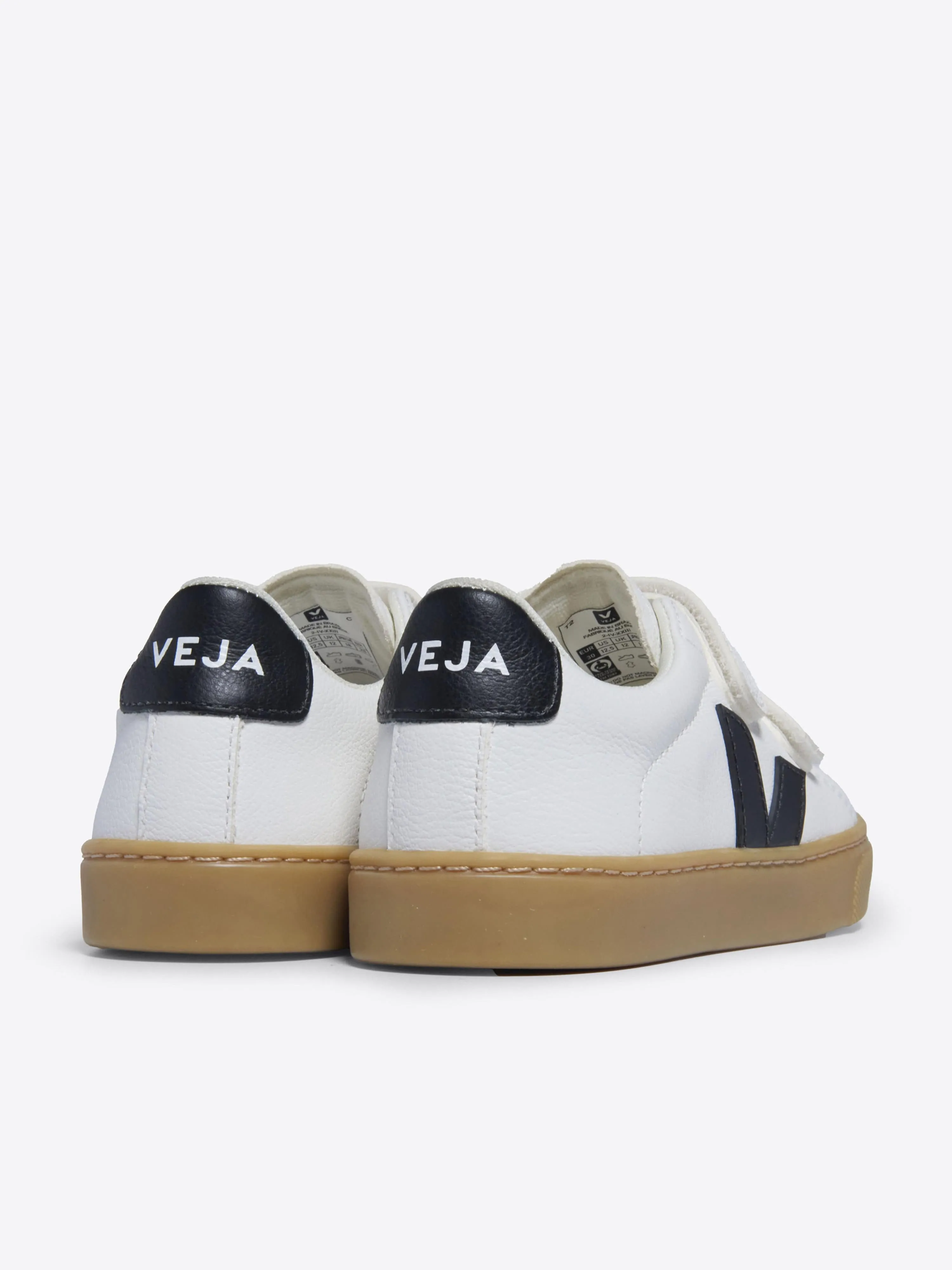Veja Kids Esplar ChromeFree Leder-Sneaker in Weiß