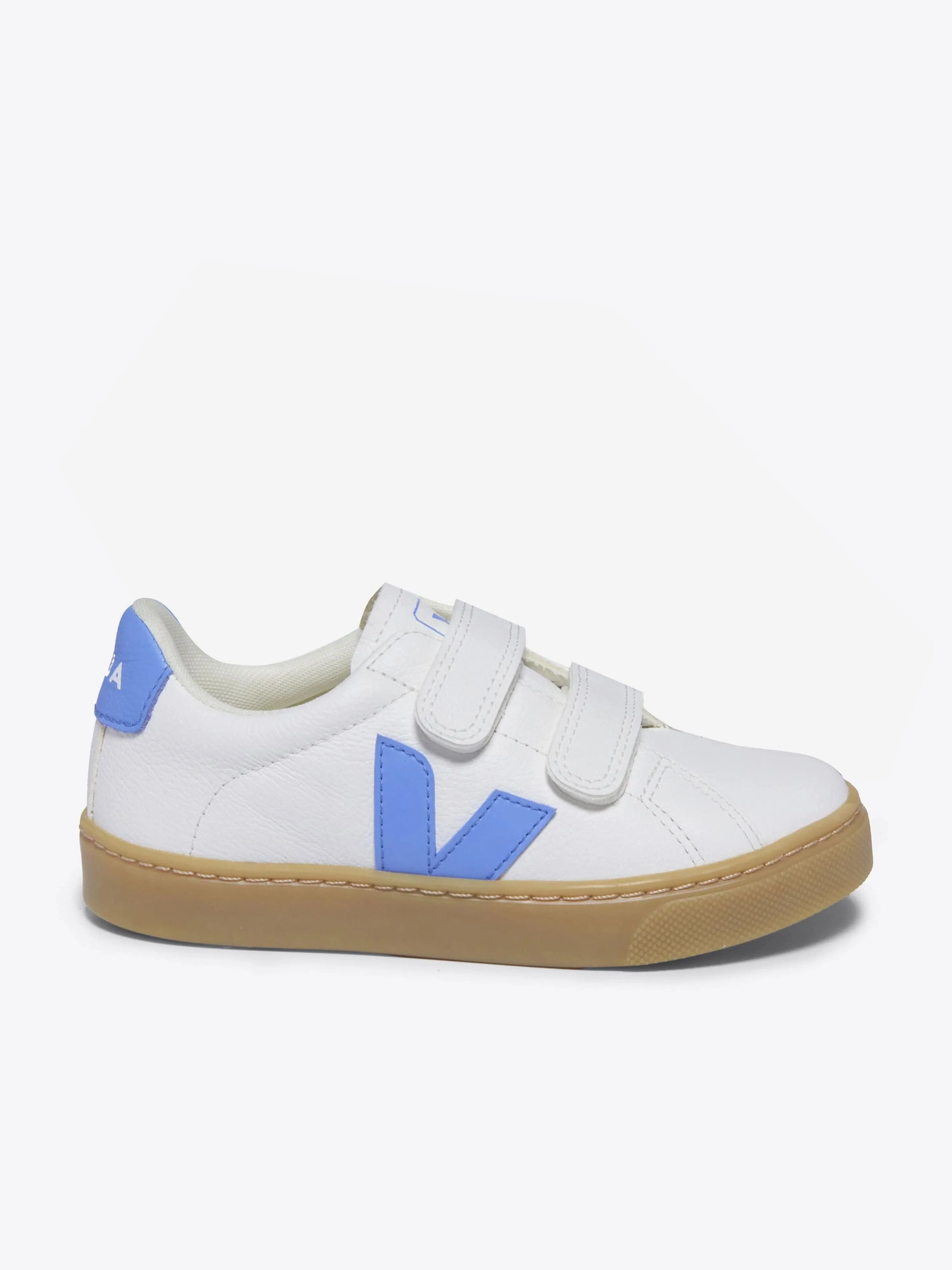 Veja Kids Esplar ChromeFree Leder-Sneaker in Weiß