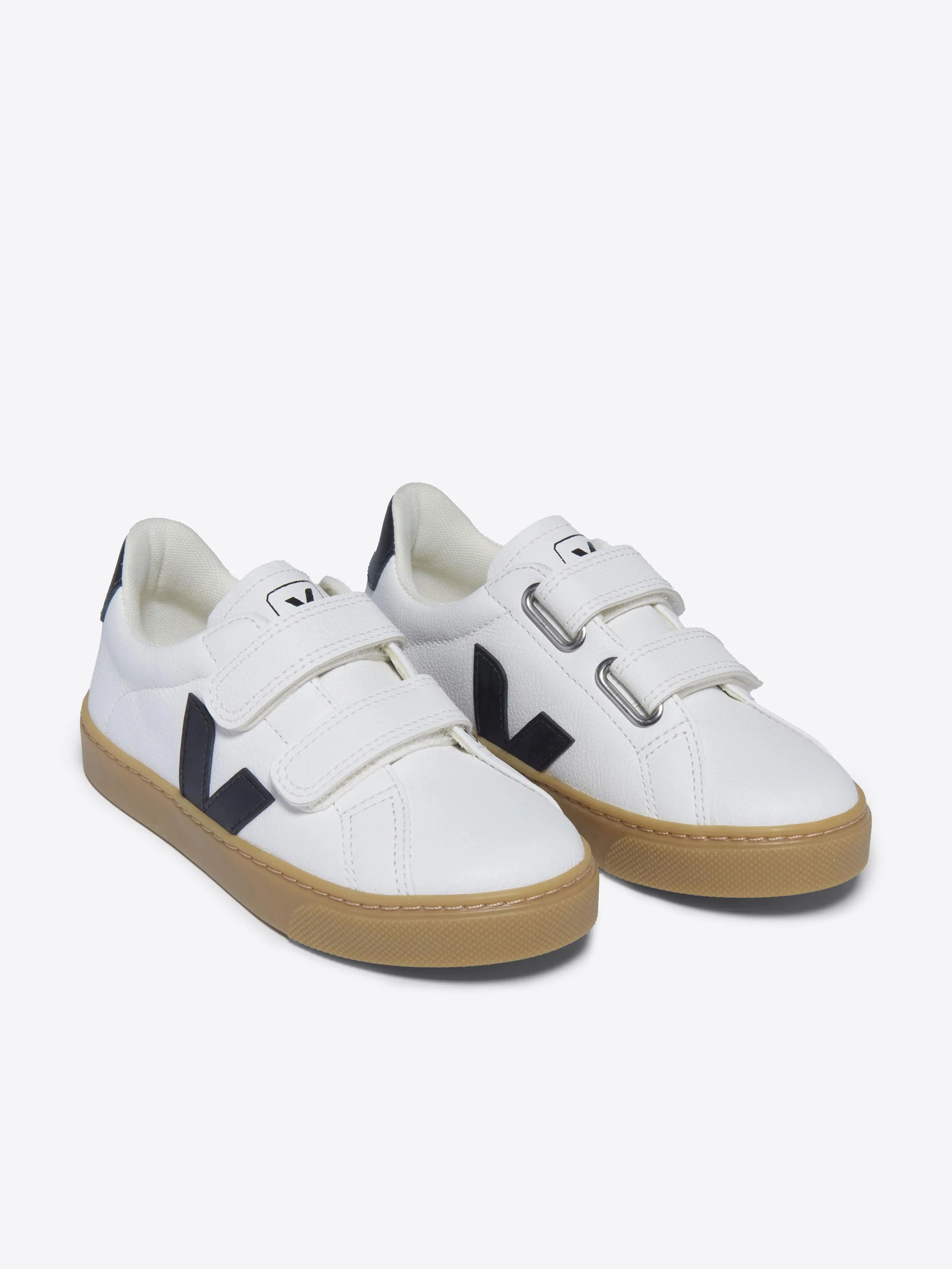 Veja Kids Esplar ChromeFree Leder-Sneaker in Weiß