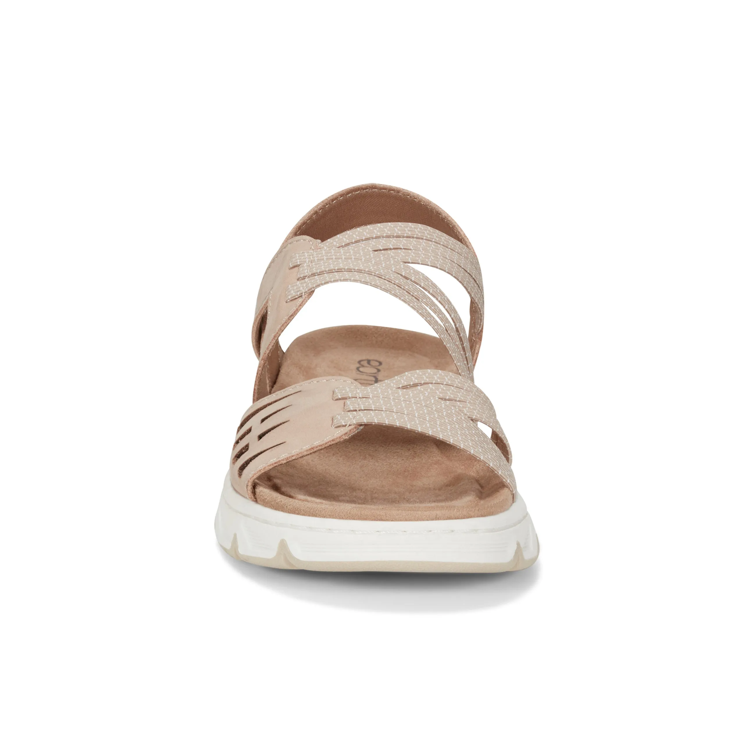 Vernon Riemchen-Slingback Freizeit-Sandalen mit flacher Sohle