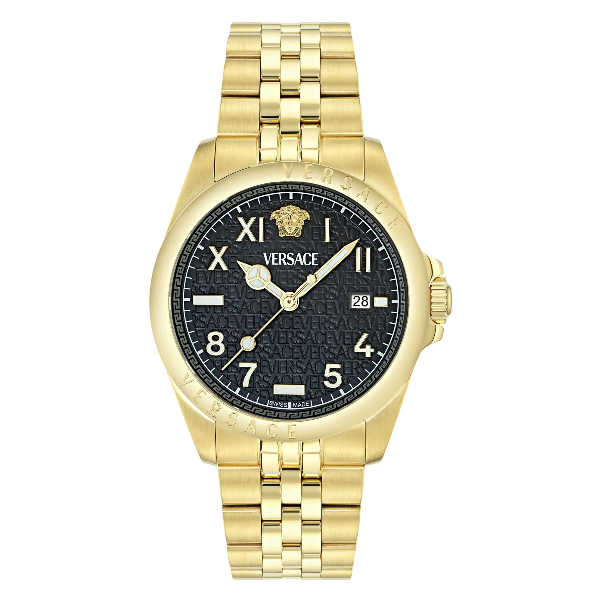 Versace Herren Anteo Schwarze Uhr VE9H00624