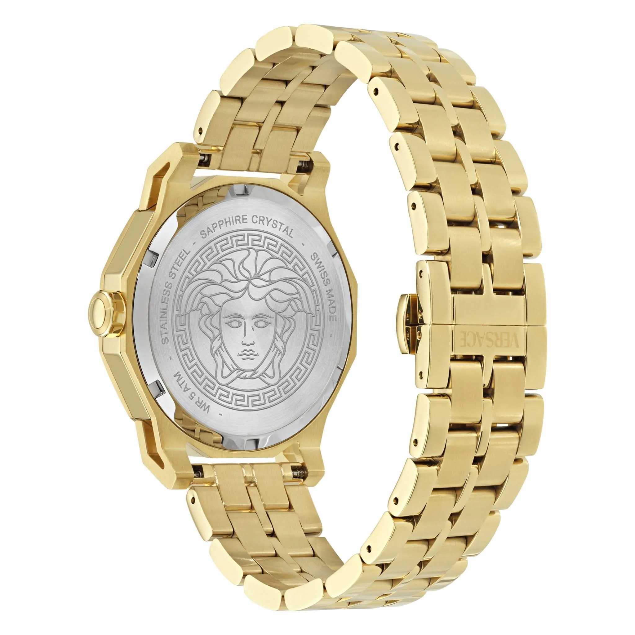 Versace Herren Medusa Deco Schwarze Uhr VE9I00424