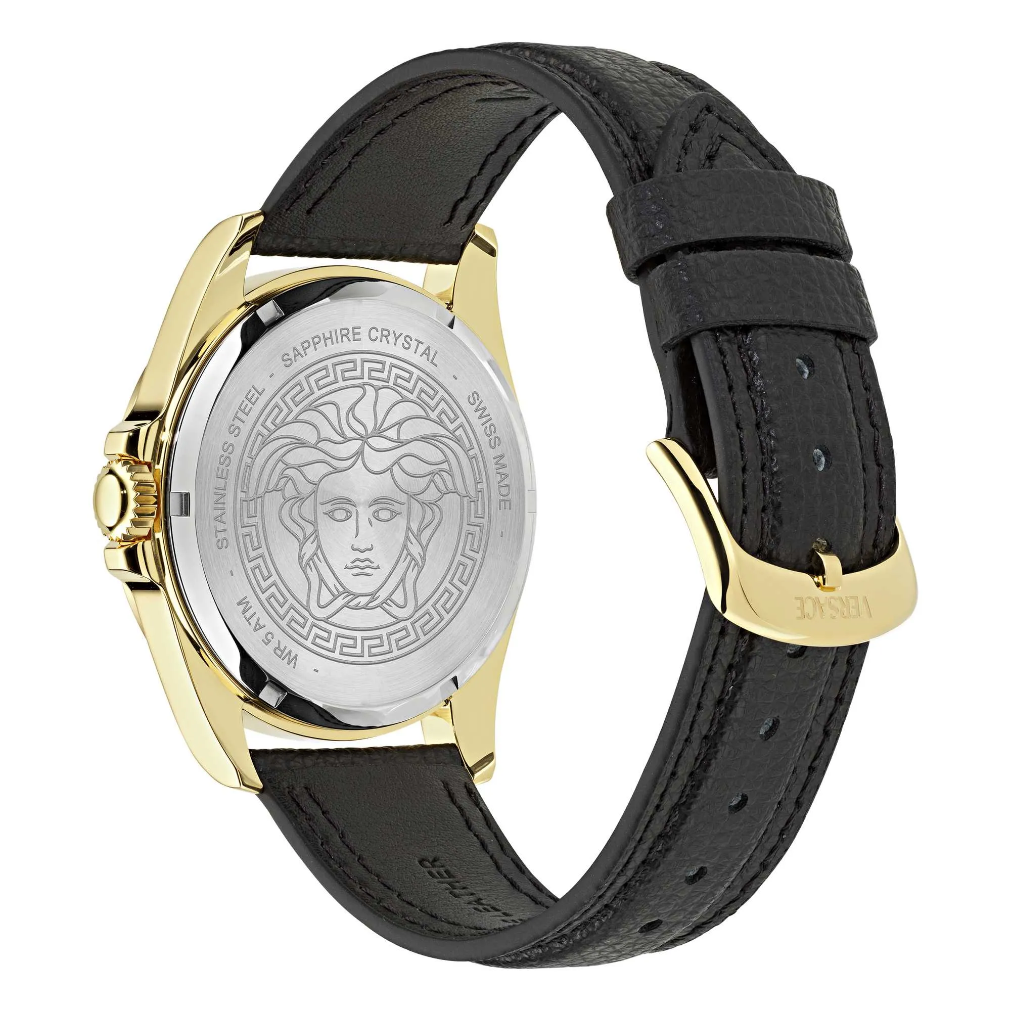 Versace Herren Versace Anteo Schwarze Uhr VE9H00224