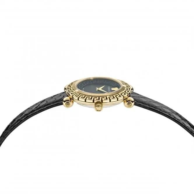 Versace Damen Greca Twist Goldton Uhr VE6I00323