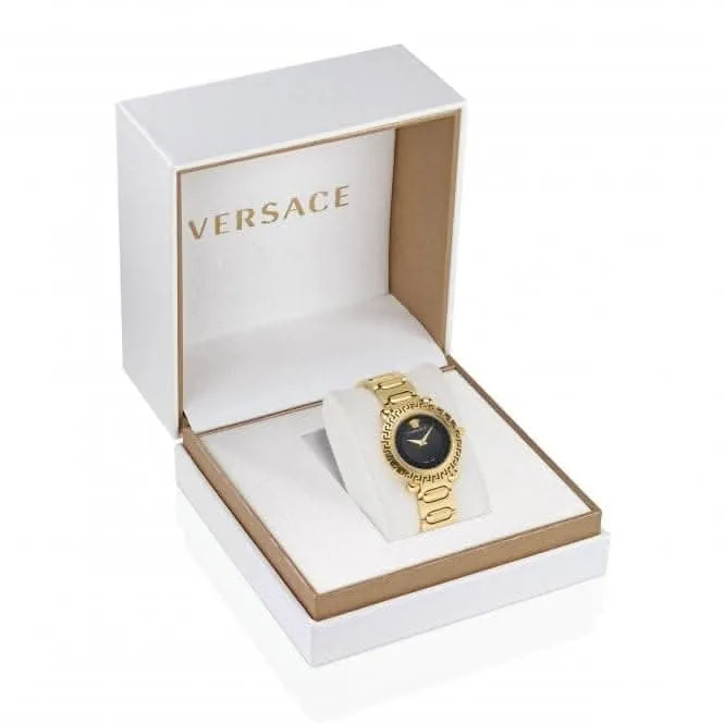 Versace Damen Greca Twist Uhr in Goldton VE6I00523