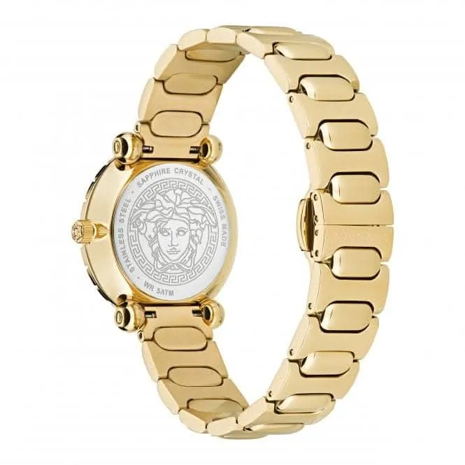 Versace Damen Greca Twist Uhr in Goldton VE6I00523