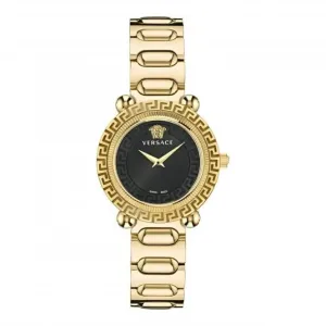 Versace Damen Greca Twist Uhr in Goldton VE6I00523