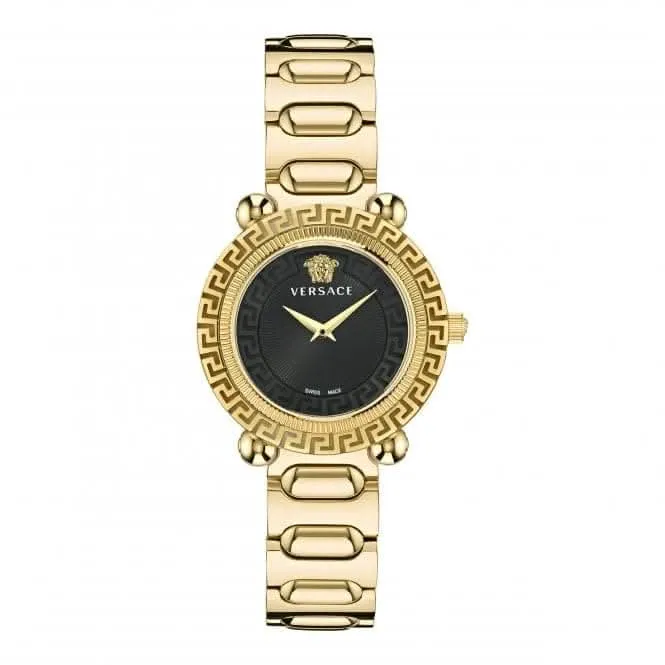 Versace Damen Greca Twist Uhr in Goldton VE6I00523