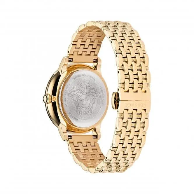 Versace Damen La Medusa Armbanduhr in Goldton VE2R00322