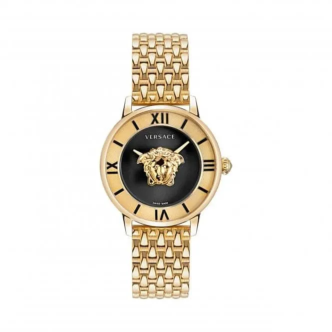 Versace Damen La Medusa Armbanduhr in Goldton VE2R00322