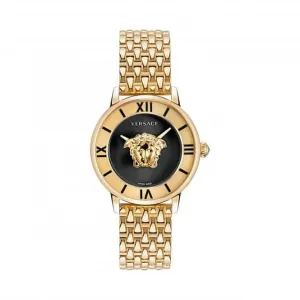 Versace Damen La Medusa Armbanduhr in Goldton VE2R00322