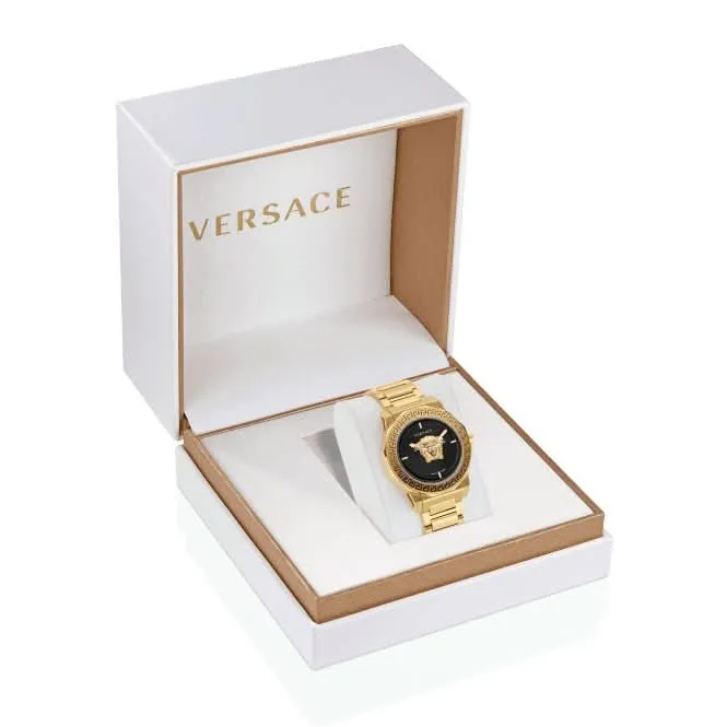 Versace Damen Medusa Lady New Gen Uhr in Goldton VE7B00623