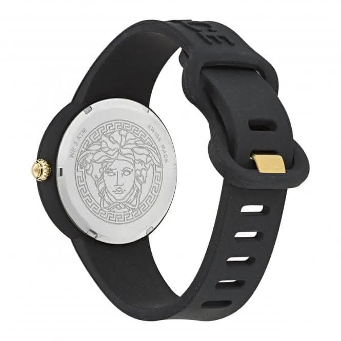 Versace Damen Medusa Pop Schwarze Uhr VE6G00223