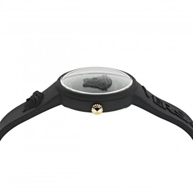 Versace Damen Medusa Pop Schwarze Uhr VE6G00223