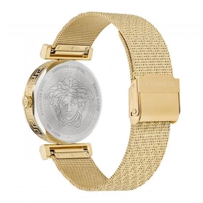 Versace Damen Regalia Armbanduhr in Goldton VE6J00723