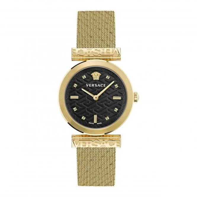 Versace Damen Regalia Armbanduhr in Goldton VE6J00723