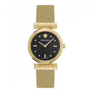 Versace Damen Regalia Armbanduhr in Goldton VE6J00723
