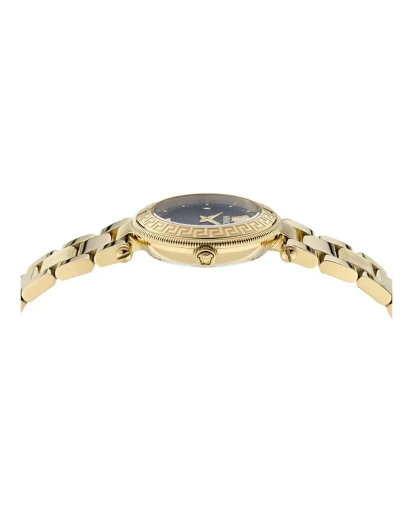 Versace Damen Reve Petite Spezial Schwarze Uhr VEBFA0424