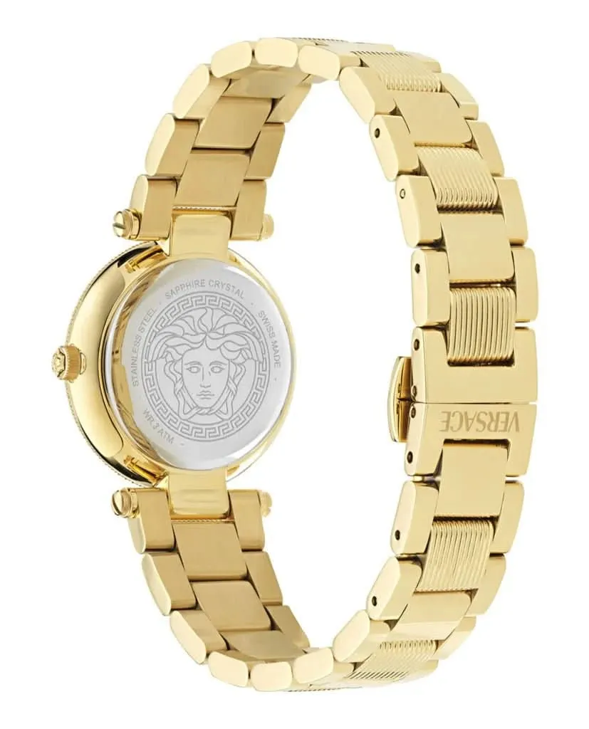Versace Damen Reve Petite Spezial Schwarze Uhr VEBFA0424