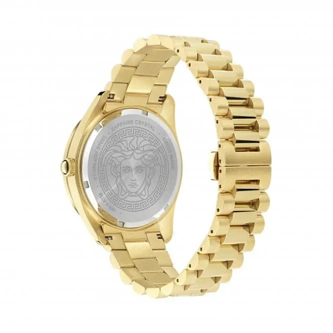 Versace Timeless V Dome Black Sapphire Uhr VE8E00624