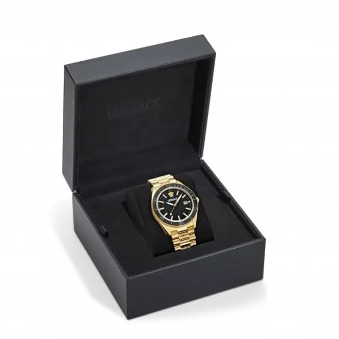 Versace Timeless V Dome Black Sapphire Uhr VE8E00624