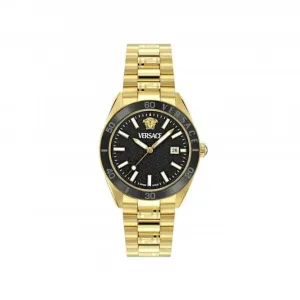 Versace Timeless V Dome Black Sapphire Uhr VE8E00624
