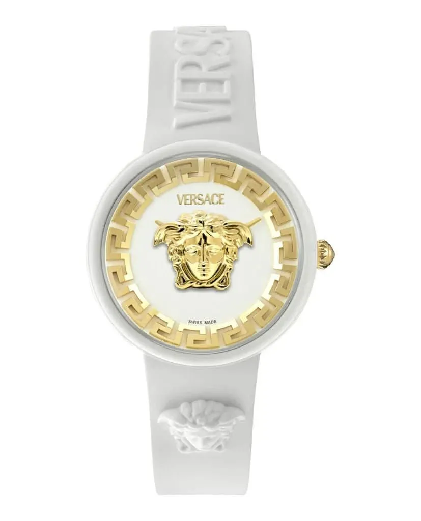 Versace Unisex Ikone Medusa Pop Weiße Uhr VE8J00524