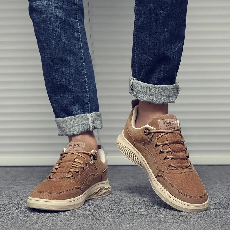 West Louis™ Bequeme Schlupf-Lederschuhe für die Freizeit