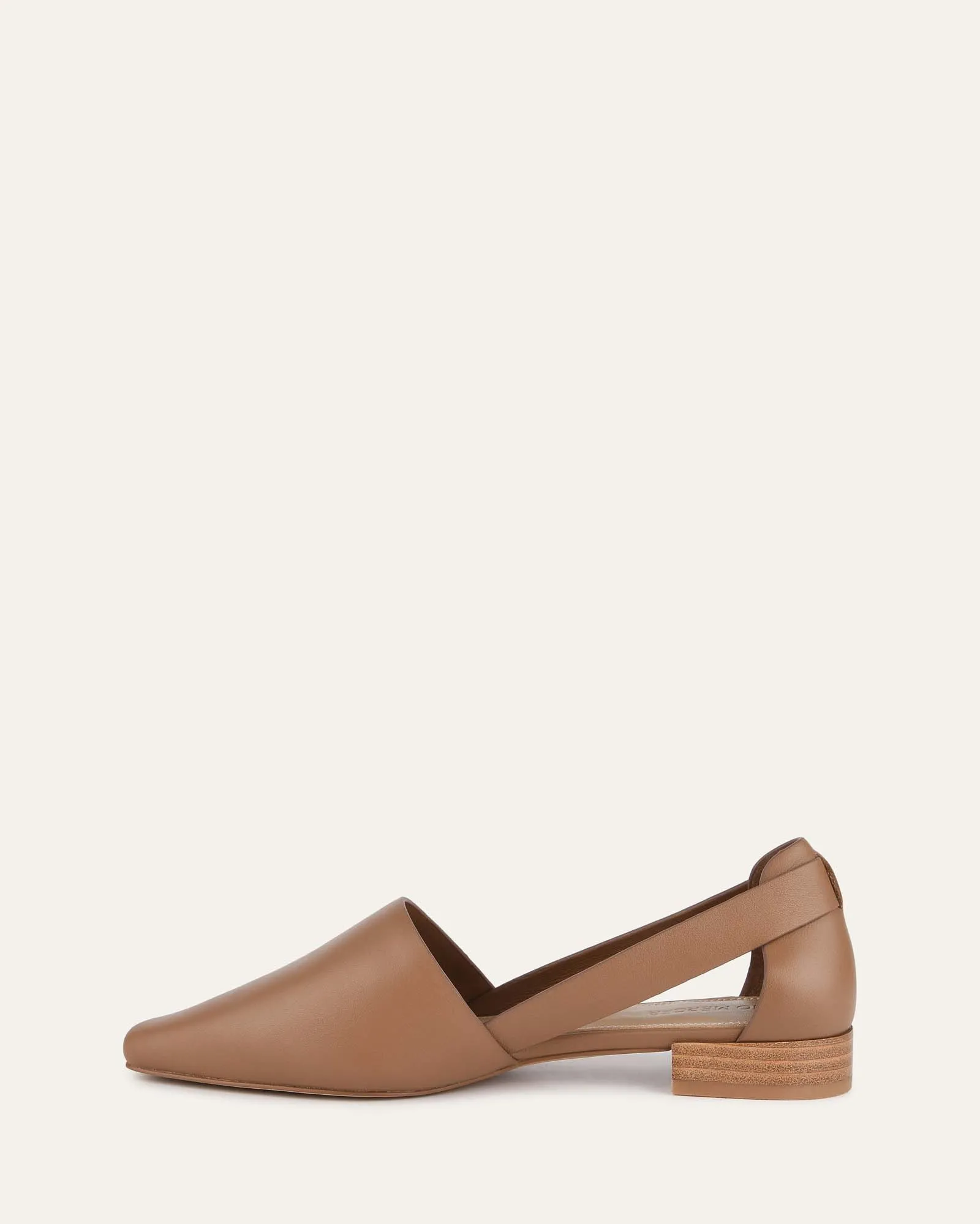 WILLA CASUAL FLATS KARAMELL LEDER