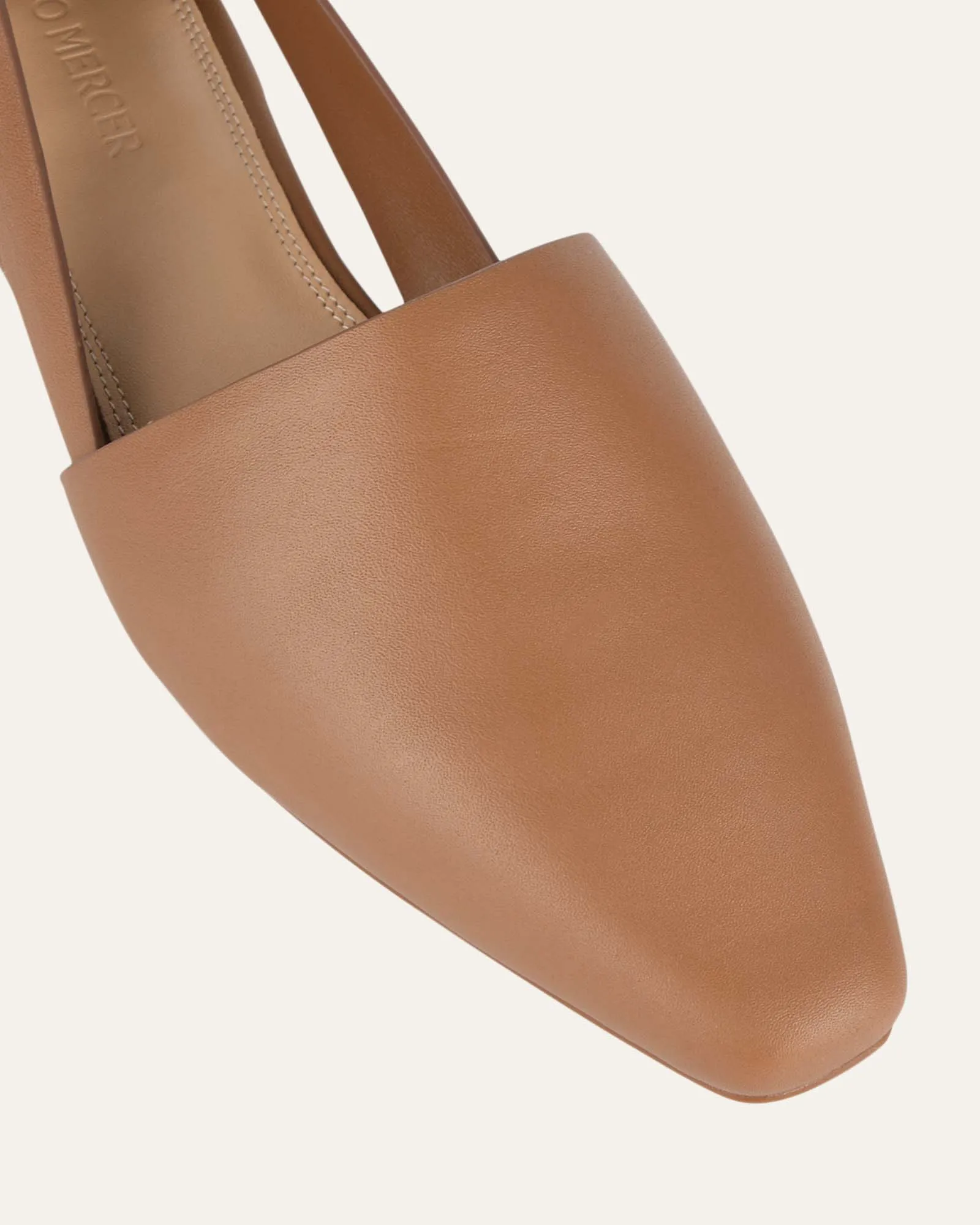 WILLA CASUAL FLATS KARAMELL LEDER
