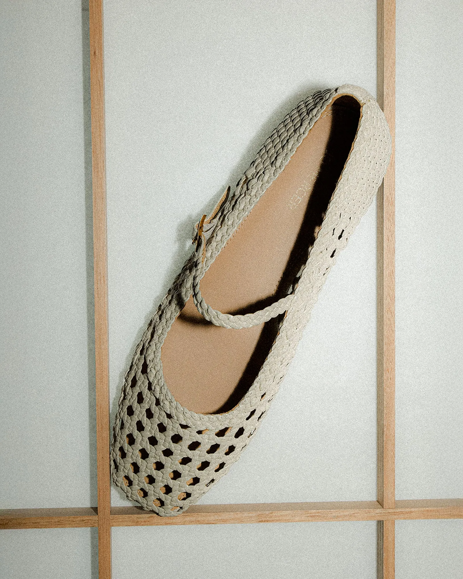 WILLIS CASUAL FLATS IN WEIßEM LEDER