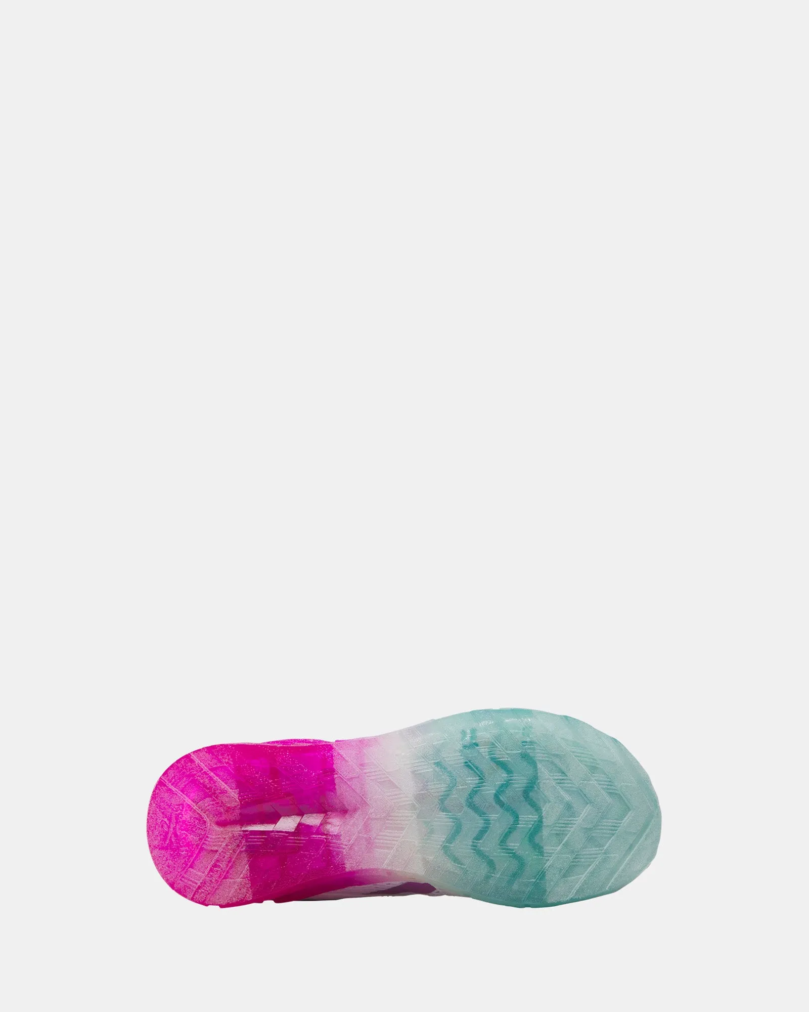 Zig N Glow 2 Elastische Schnürsenkel Weiß/Aiaqua/Purplerave