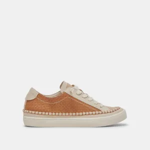 ZOLEN SNEAKERS BRAUN GEFLOCHTEN